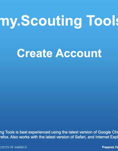 my.Scouting Account Tools
