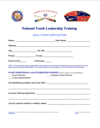 NYLT Adult Staff App 2